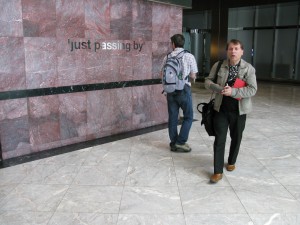 “Just passing by”, Canary Wharf Group Exhibition